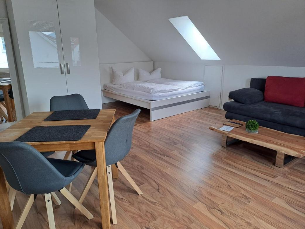 Waldhorn Alleenring Apartments 特克下的基希海姆 外观 照片